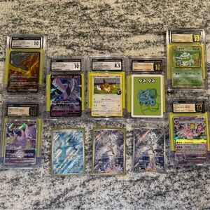 Assorted Pokémon Trading Cards Collection